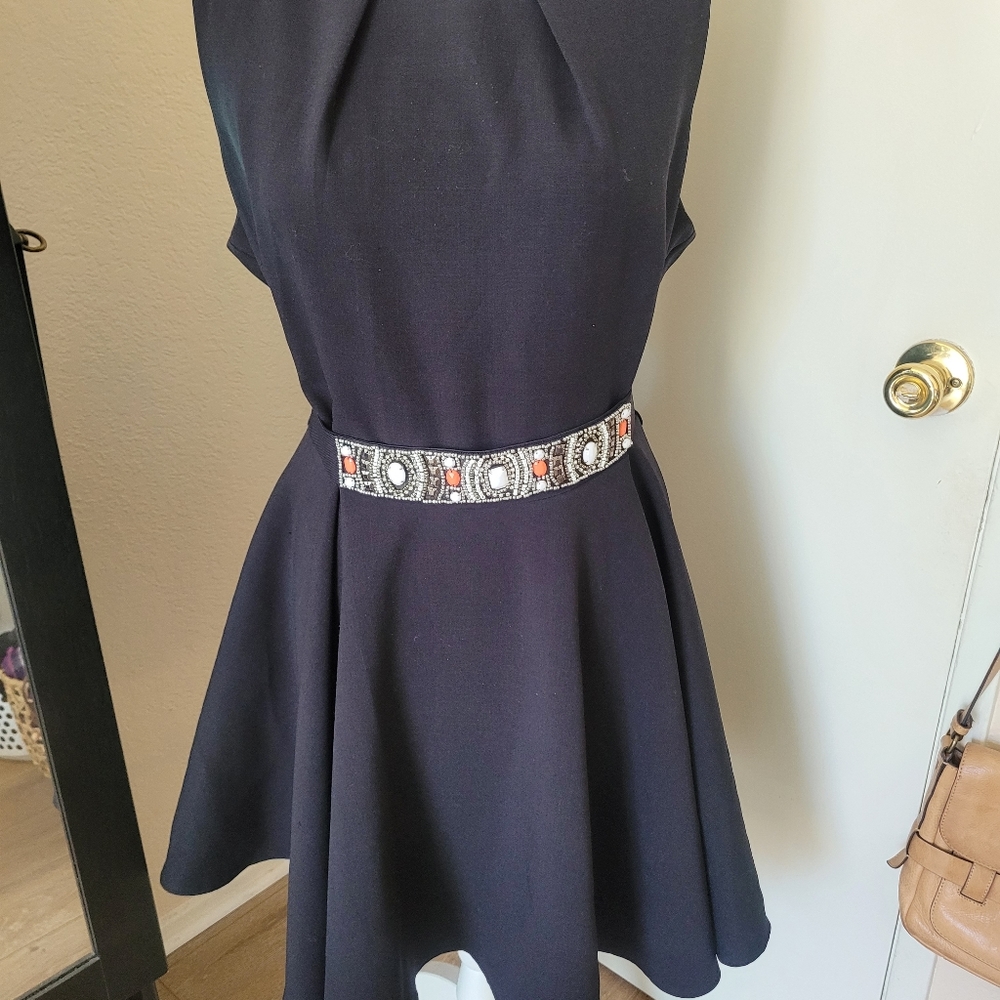 Modcloth Closet London Luck Be a Lady Dress - BLACK